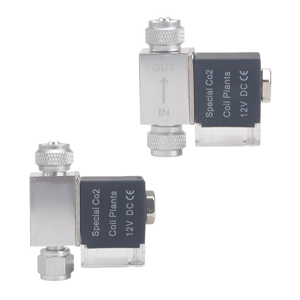 Aquarium Planted Set Up - 12V CO2-generatorsysteemkit met aluminiumlegering solenoïdeklep voor