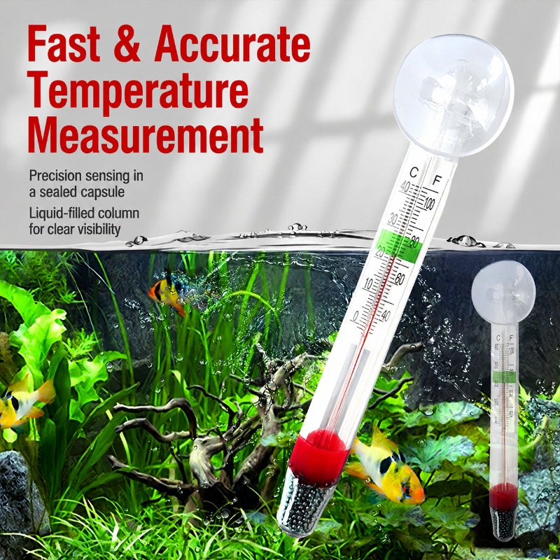 Aquariumglasthermometer met zu - Planted Aquarium Water Temperature recensie en prijs